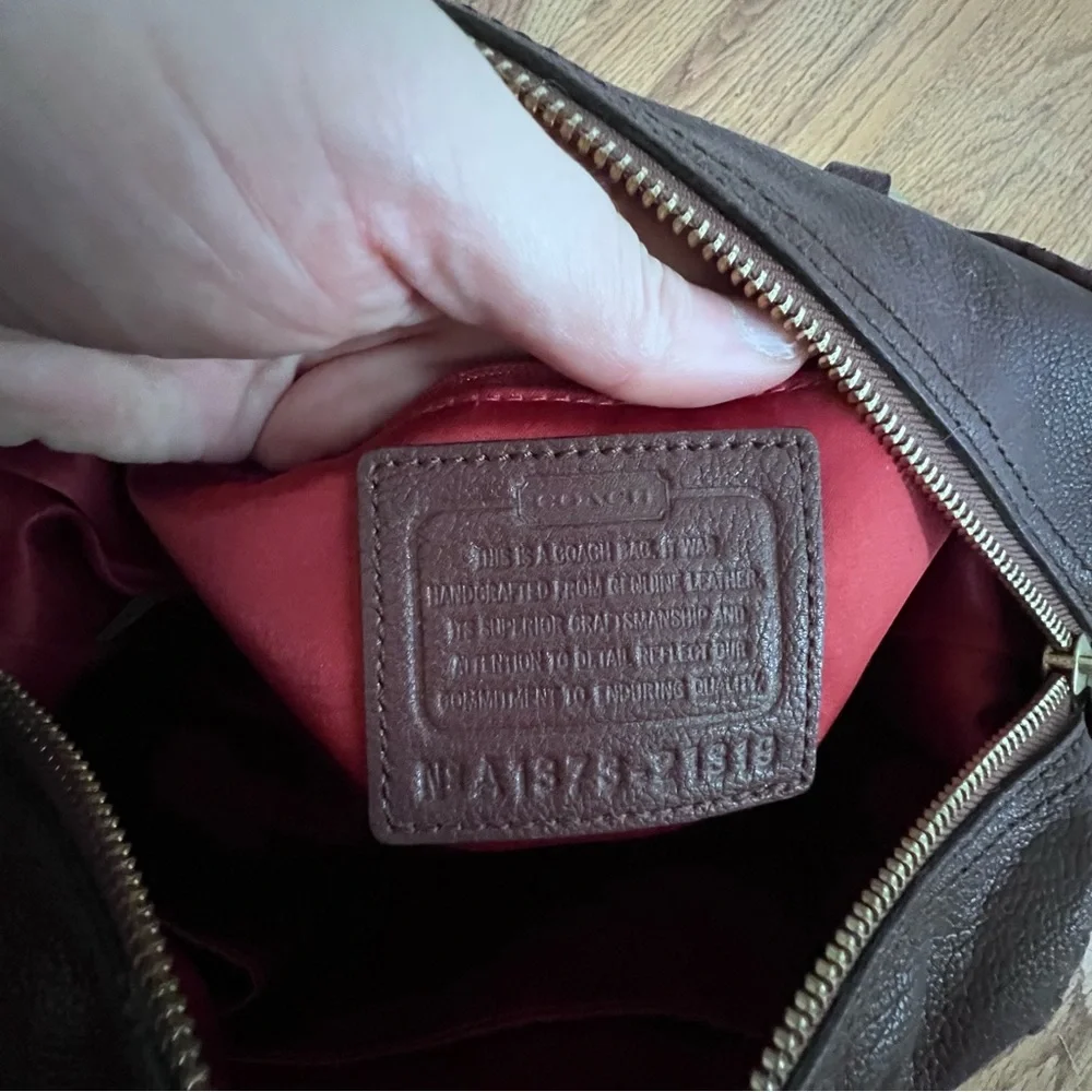 Coach Brown Handbag - Picture 7 of 7